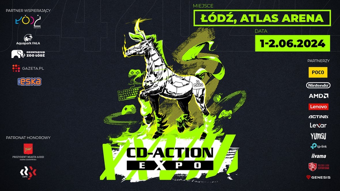 Zapraszamy na CD-Action Expo 2024! Zobacz atrakcje i pakiety biletowe