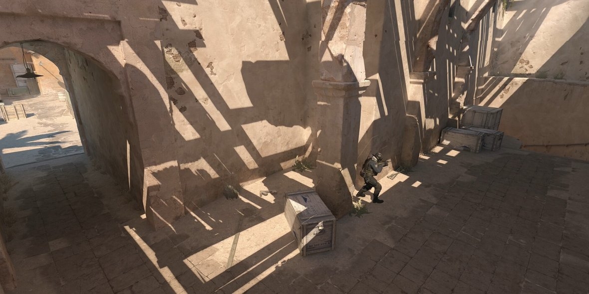 Counter-Strike: Mapa Dust 2 z drobną, ale znacznie wpływającą na grę zmianą