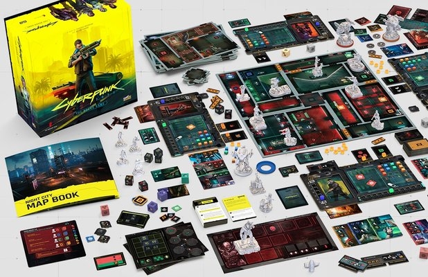 Cyberpunk 2077: Znamy nowe szczegóły na temat planszówki i datę rozpoczęcia zbiórki