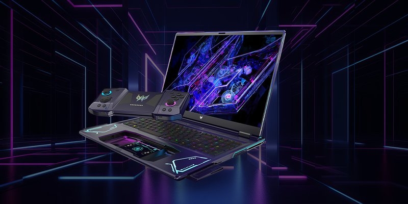 Projekt DualPlay: Prototypowy laptop z odłączanym kontrolerem pokazany na IFA 2024