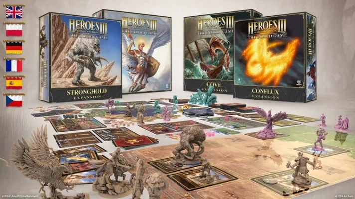 Heroes of Might & Magic III: The Board Game – Już niedługo startuje zbiórka na rozszerzenia