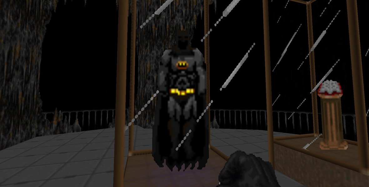 Doom z Batmanem? Mod przenosi piekielną rozwałkę do Gotham