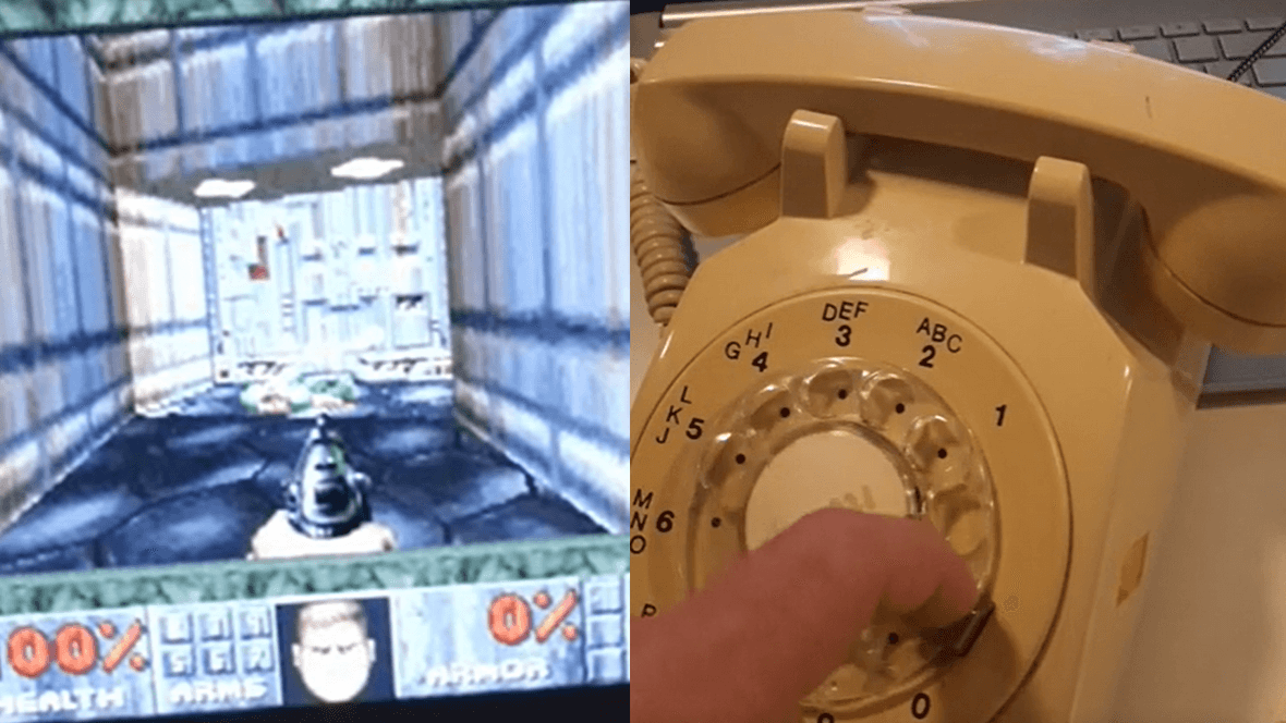 Telefon z tarczą nowym sposobem na zagranie w Dooma