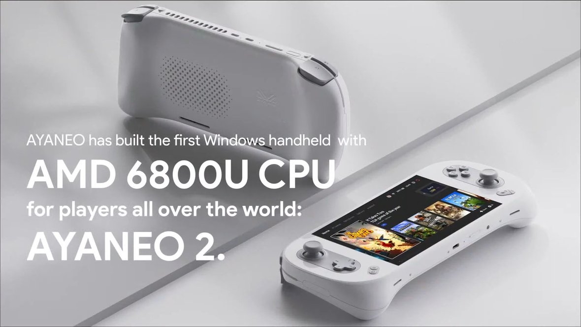 AYANEO 2 - zapowiedziano mobilną konsolę z układem AMD 2 razy mocniejszym od Steam Decka