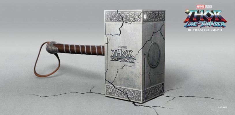 Zaprezentowano Xbox Series X stylizowany na młot Thora