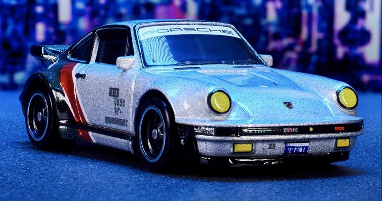 Cyberpunk 2077:  Porsche 911 Turbo dostępne jako samochodzik Hot Wheels ❤️