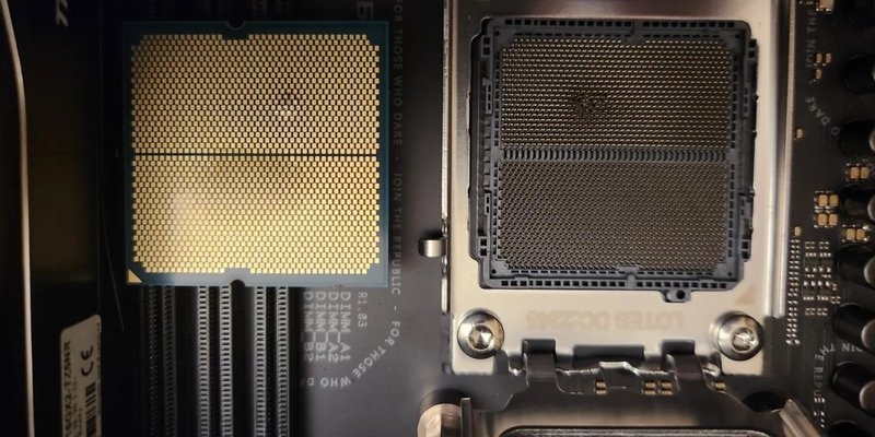 AMD Ryzen 7000X3D – z dymem idą procesory i płyty