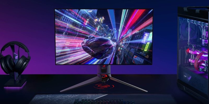 ASUS ROG – najlepsze gamingowe ekrany OLED i nie tylko