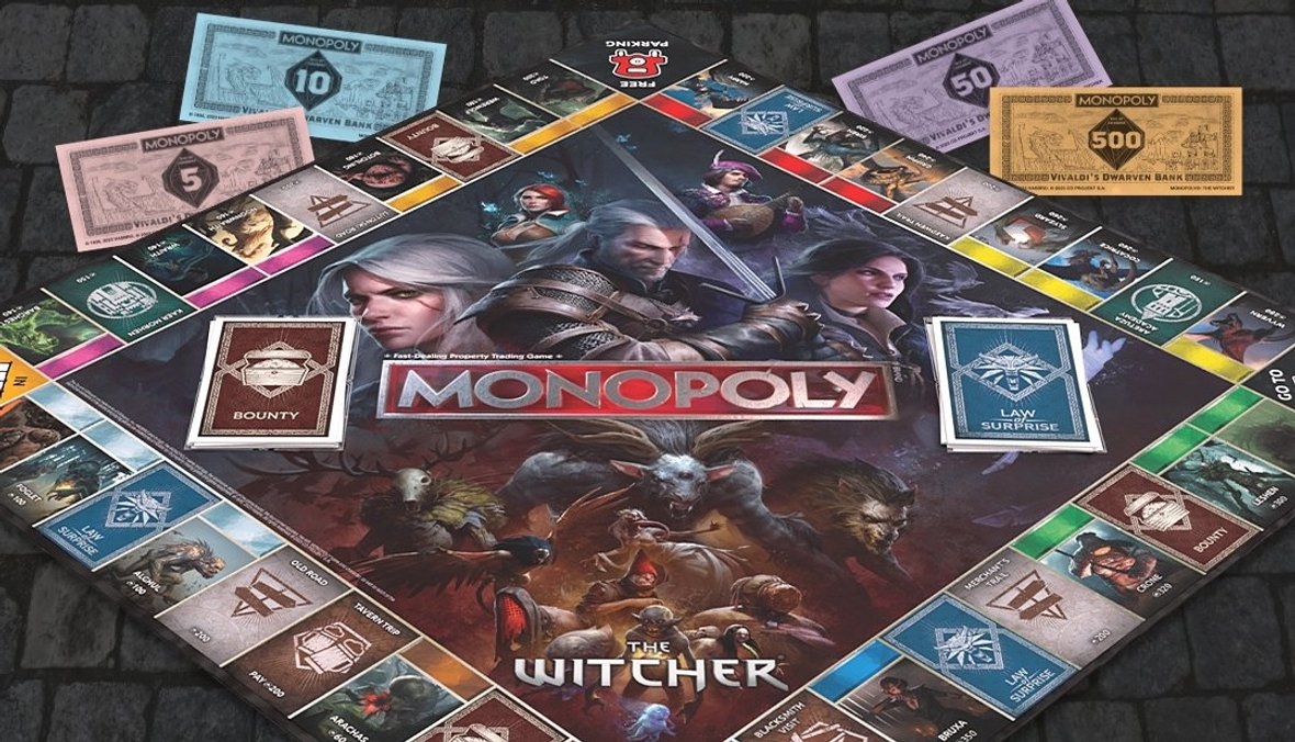 Wiedźmin: Co powiecie na partyjkę G... Monopoly: The Witcher?