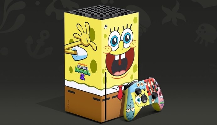 Microsoft przygotował Xboksa Series X ze SpongeBobem
