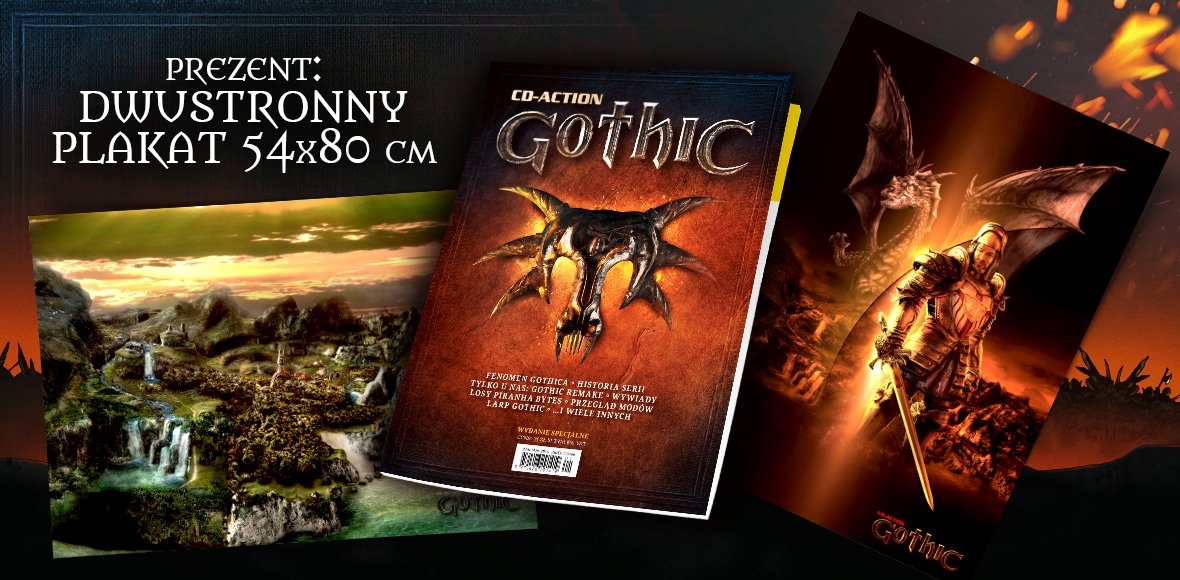 CD-Action Gothic: premiera pisma oraz nowe screeny z Gothic 1 Remake