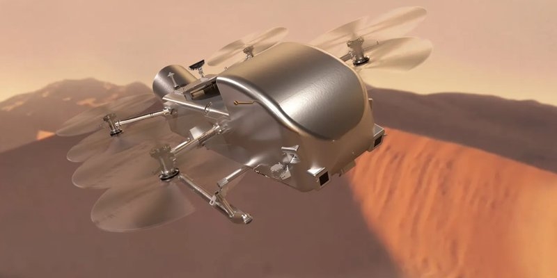 NASA: Latający dron na księżycu Saturna – Dragonfly to jedna z najbardziej niesamowitych misji Amerykanów