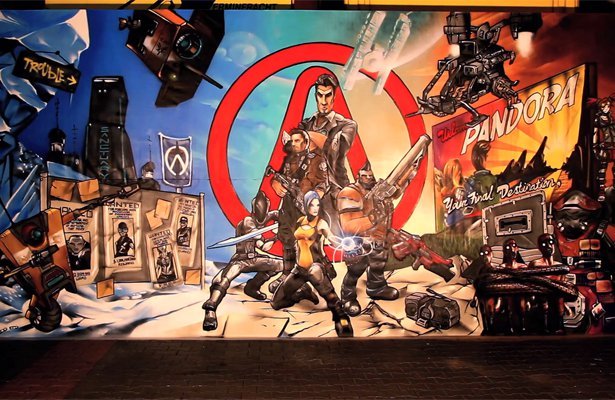 Borderlands 2: Niesamowite graffiti, którego&nbsp;część możesz wygrać [WIDEO]