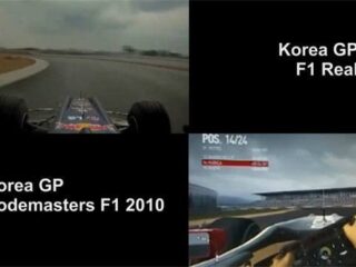 F1 2010: Tor w Korei – rzeczywistość kontra wirtualny odpowiednik [WIDEO]