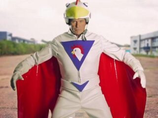 Burnout Crash: David Hasselhoff jako kurczak [WIDEO]