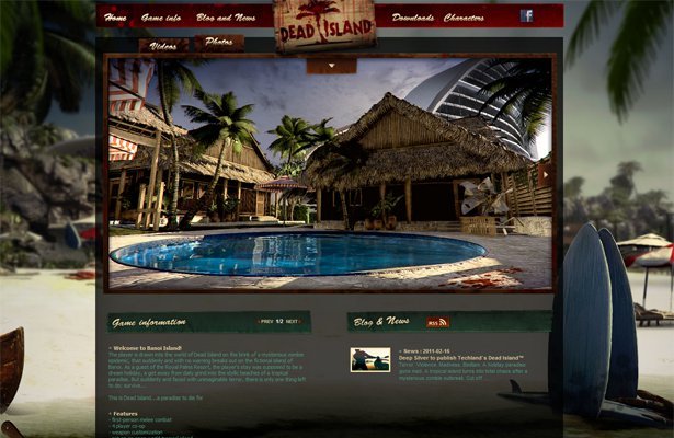 Dead Island: Nowa wersja strony internetowej i data premiery