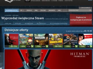 Wielka świąteczna wyprzedaż na&nbsp;Steamie ? dzień 1 (20?21 grudnia). Prince of Persia, Borderlands, Batman