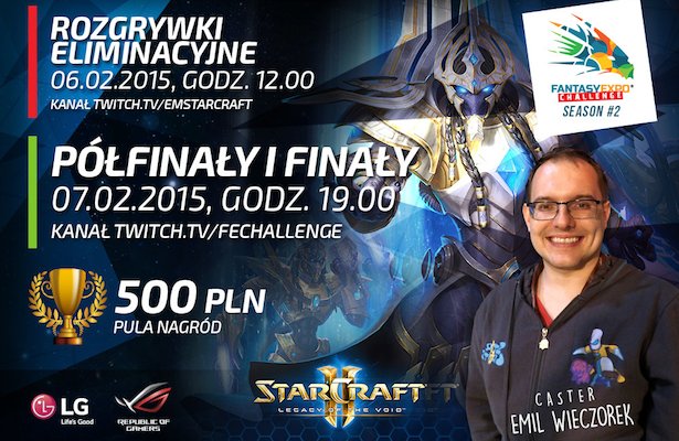 StarCraft 2 dołącza do esportowej ligi Fantasy Expo Challenge