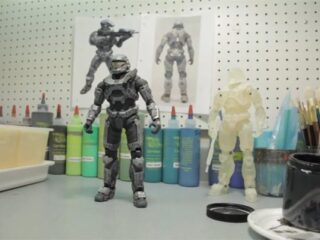 Zobacz, jak powstają figurki z Halo [WIDEO]