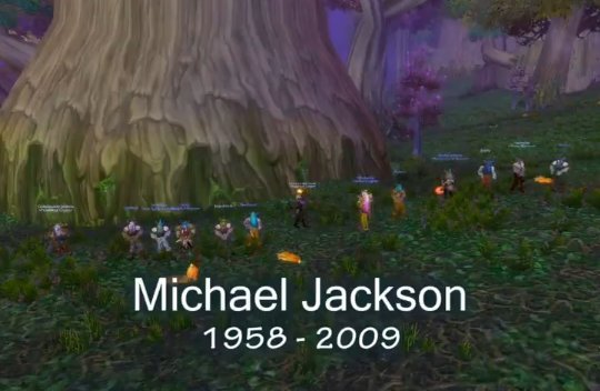 Gracze World of Warcraft składają hołd Michaelowi Jacksonowi