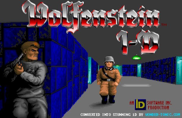 Wolfenstein 1-D: Demake ultymatywny