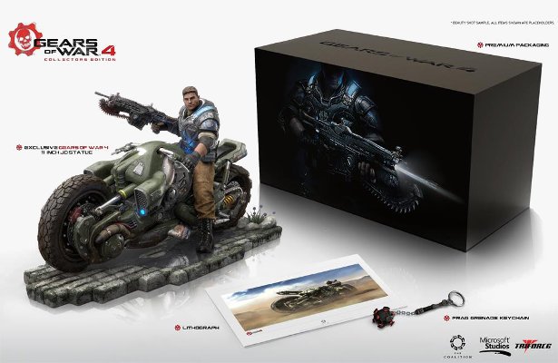 Wielka kolekcjonerka Gears of War 4. Zobacz i wygraj! [WIDEO][Zakończony]