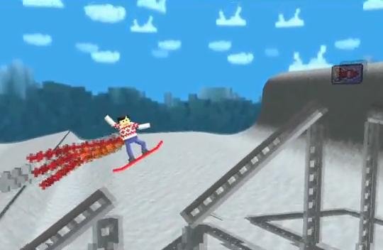Sezon snowboardowy (mimo pogody) oficjalnie otwarty! Jego hit? Pixel Boarder!