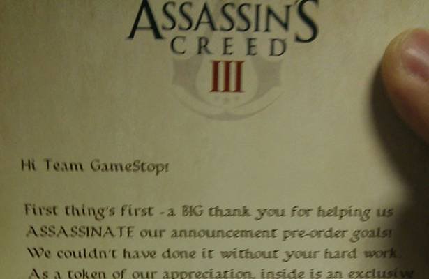 Assassin´s Creed III: Wyciek z GameStopu ? będą „epizodyczne dodatki” i season pass?