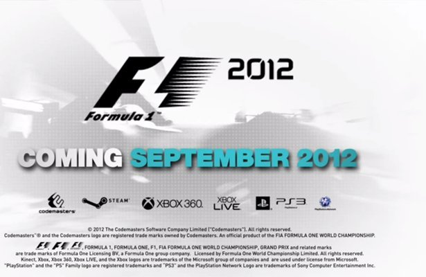 F1 2012: Wirtualna Formuła 1 nadjedzie we wrześniu [WIDEO]