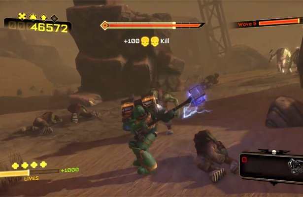 Warhammer 40,000: Space Marine – Exterminatus: Eksterminacja orków w co-opie [WIDEO]