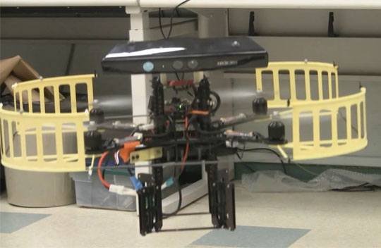 Kinect: Kolejny robot. Tym razem latający [WIDEO]