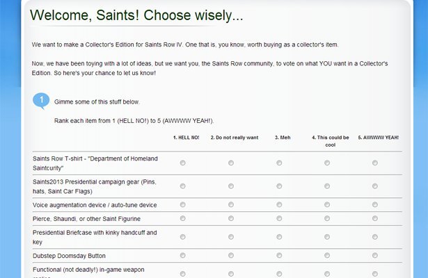 Saints Row 4: Zadecyduj o kształcie kolekcjonerki. Co powiecie na różowe dildo?
