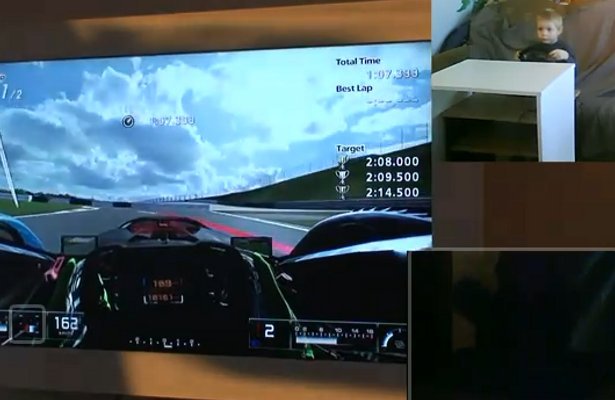 Gran Turismo 5: Czterolatek wymiata na Nürburgring [WIDEO]