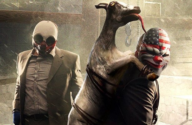 Payday 2 x Goat Simulator to crossover, który istnieje [WIDEO]