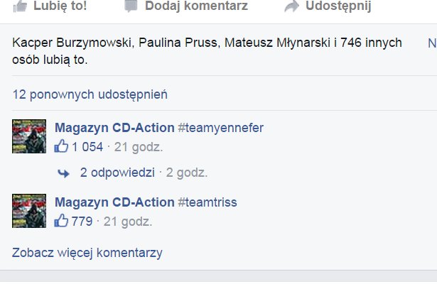 [Sonda] Ustalmy to raz na zawsze: #teamTriss czy #teamYennefer?