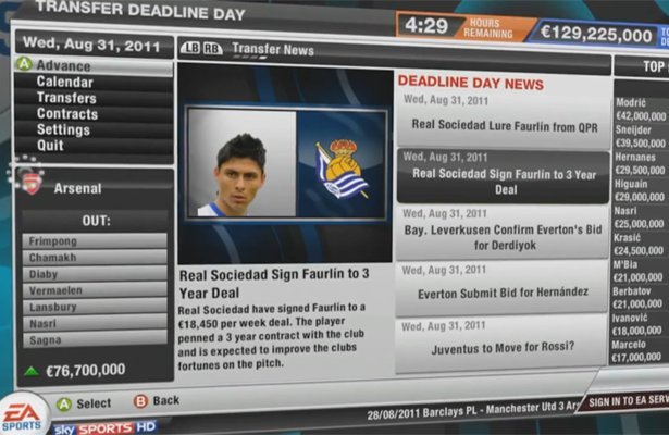 FIFA 12: Dev diary o systemie transferów w trybie kariery [WIDEO]