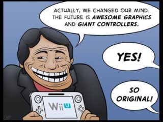 Wii U: O 50% mocniejsze od PS3 i X360, ale 2 lata za późno… No i ma „najgłupszą nazwę”.
