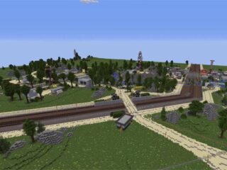 Minecraft: Mapa Caspian Border z Battlefielda 3 w wersji z klocków [WIDEO]