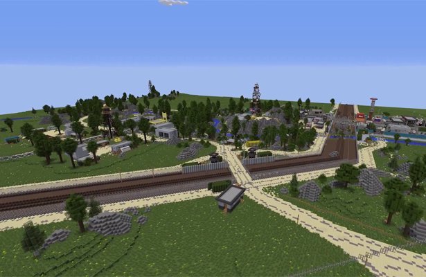 Minecraft: Mapa Caspian Border z Battlefielda 3 w wersji z klocków [WIDEO]