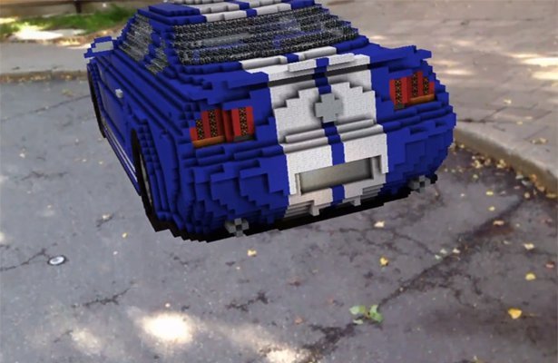 Minecraft Reality: Wirtualne klocki do zobaczenia w „realu”! [WIDEO]