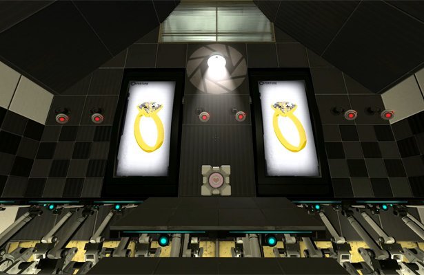 Portal 2: Romantyczne oświadczyny… i portale [WIDEO]