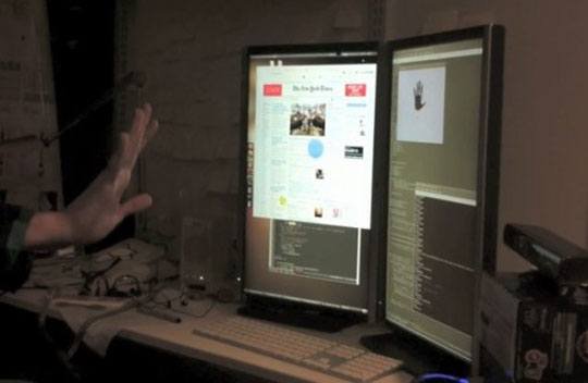 Kinect: Przeglądanie internetu za pomocą gestów [WIDEO]