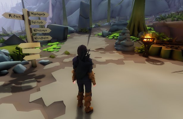 The Elder Scrolls V: Skyrim ? A gdyby Skyrim wyglądał jak indie gierka na Unity?