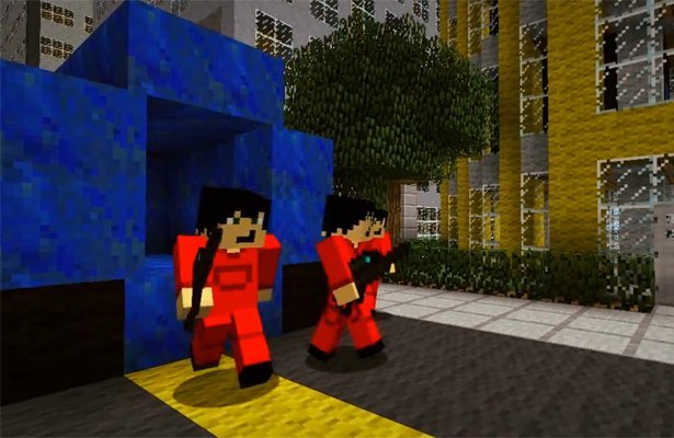 Minecraft: Kwadratowe GTA V [WIDEO]