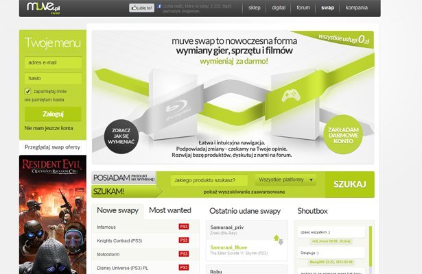 Muve Swap: Platforma do wymiany gier, filmów, sprzętu i nie tylko od Cenegi