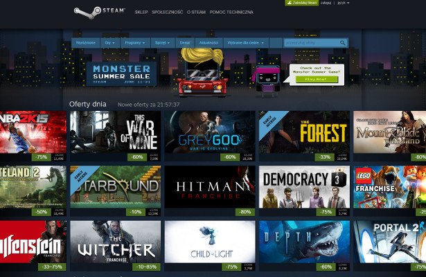 Wielka letnia wyprzedaż na Steamie – dzień 2. This War of Mine, Wiedźmin, Hitman, Legend of Grimrock II…