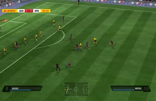 FIFA 11: Barcelona vs. Arsenal – rewanż [WIDEO]