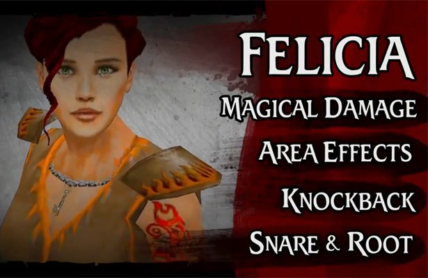 Warhammer Online: Wrath of Heroes – piękna Felicia [WIDEO]