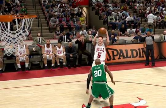 NBA 2K11: Chicago Bulls vs Czyngis Chan [WIDEO]