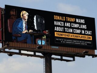 Overwatch stał się częścią kampanii reklamowej skierowanej przeciwko Donaldowi Trumpowi